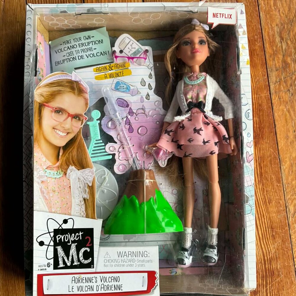 Adrienne's Volcano Doll New in Box Project Mc2 MGA Entertainment 2015